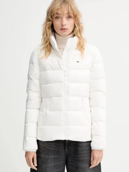 Tommy Jeans kurtka puchowa zimowa biały