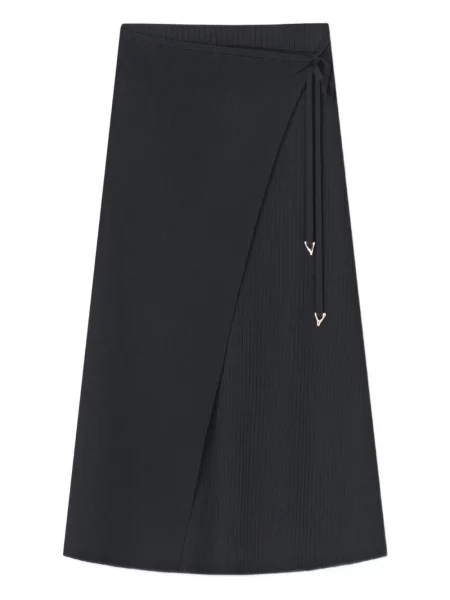 Spódnica áeron w kształcie litery A czarna