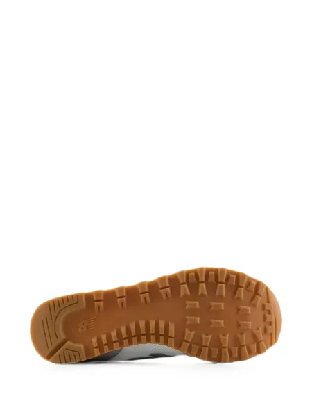 Top New Balance din piele de căprioară alb