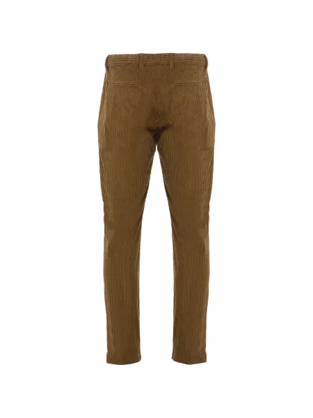 Pantaloni Herno de catifea cord maro