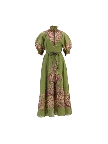 Maksi sukienka maxi Zimmermann boho zielona