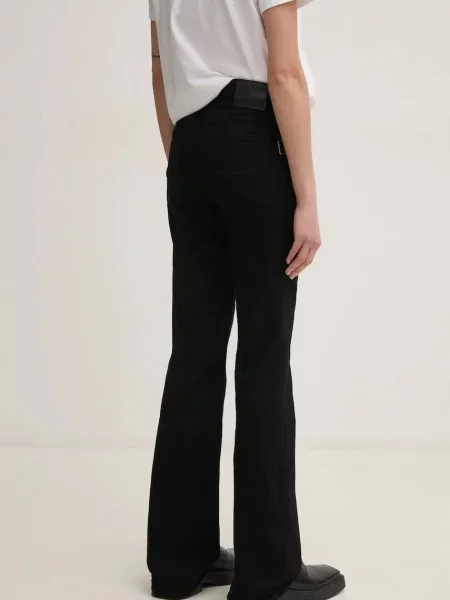 Blugi evazați Zadig&voltaire negru