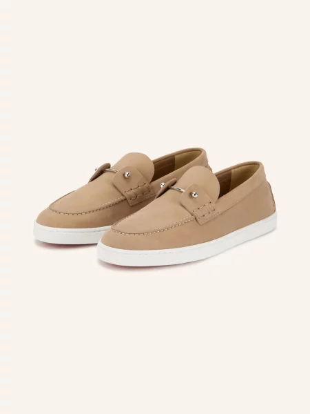 Christian Louboutin Loafersy Chambeliboat braun