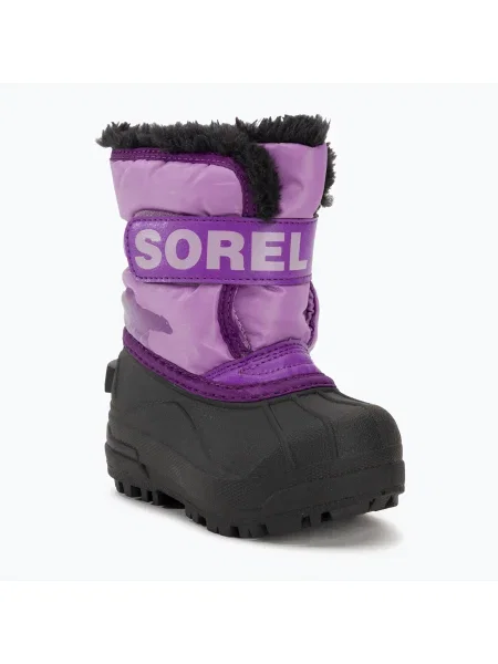 Детски ботуши за сняг Sorel Snow Commander gumdrop/purple violet виолетово