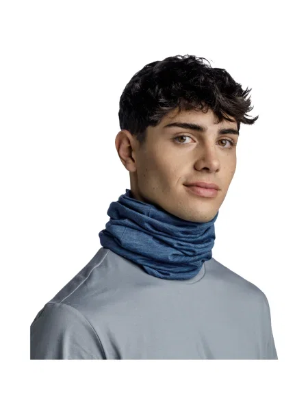 Merino gyapjú sál Buff kék