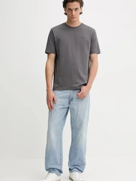 Однотонная футболка Marc O'polo черная