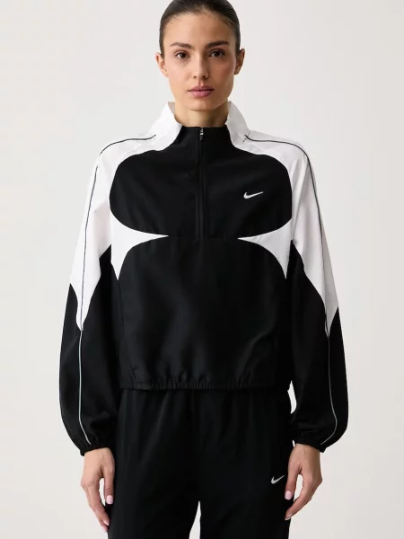 Nike kurtka do biegania Tempo Swoosh Dri-FIT czarna