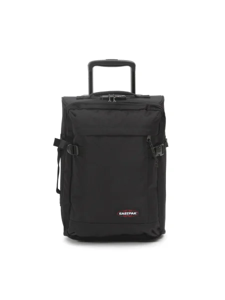 EASTPAK Kufor na kolieskach červená biela čierna