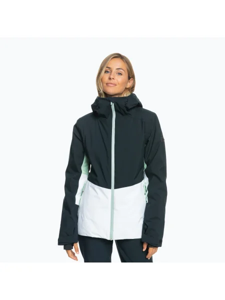 Olcsóbban. Női snowboard dzseki ROXY Peakside true fekete. Méret: S fekete