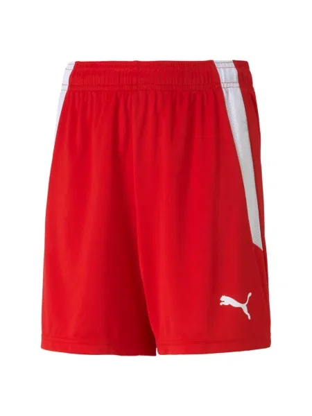 Spodenki piłkarskie PUMA Teamliga białe