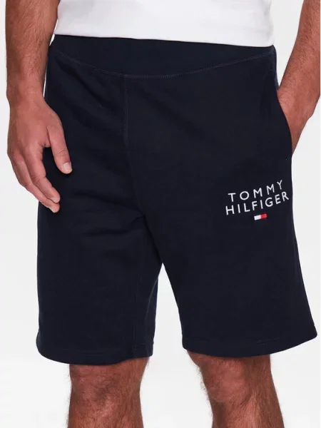 Tommy Hilfiger Pantaloni scurți sport Bleumarin