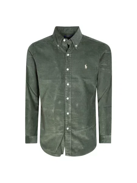Koszula Polo Ralph Lauren z długim rękawem zielona