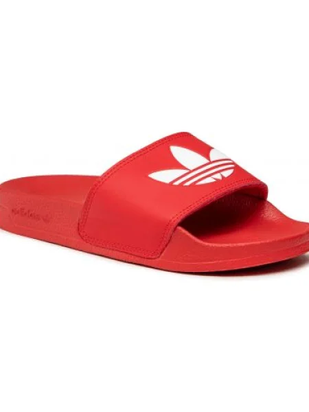 Šľapky adidas červená