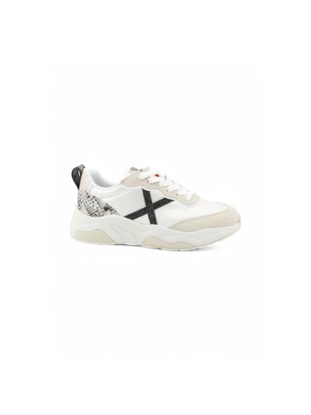 Sneakersy Munich skórzane beżowe