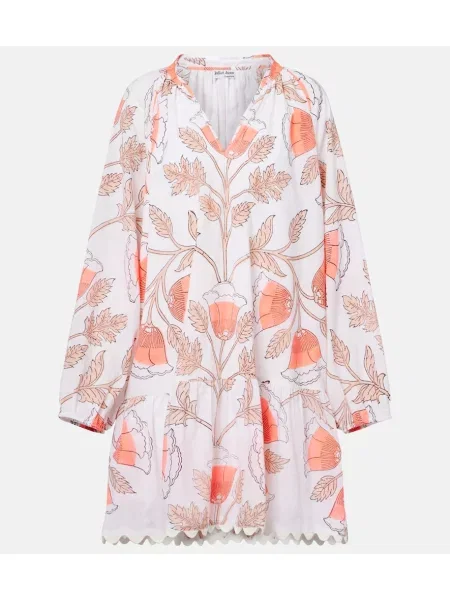 Rochie Juliet Dunn cu imagine alb