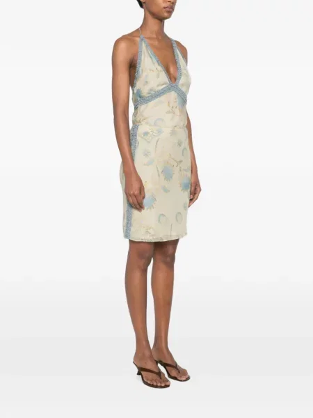 Fusta mini Sir cu model floral cu imagine
