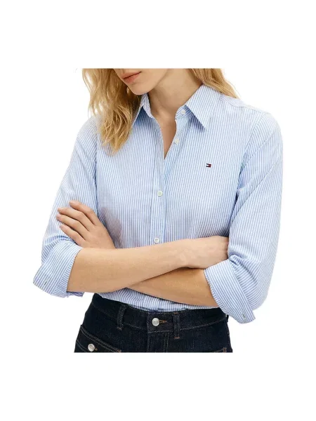 Bluză Tommy Hilfiger albastru