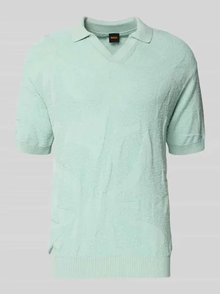 Koszulka polo o kroju relaxed fit z czystej bawełny model ASURFO' Boss Orange