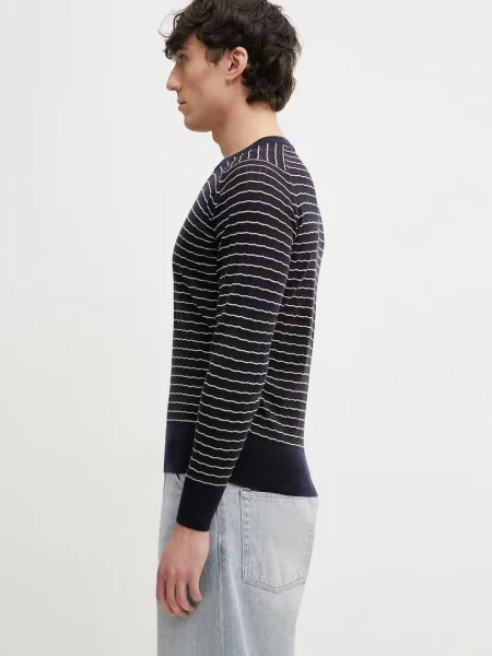Wales Bonner Ashby sweter wełniany niebieski