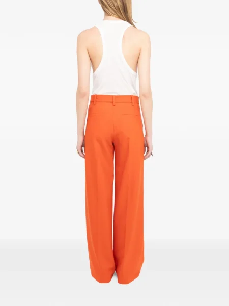 Pantaloni Zadig&voltaire portocaliu