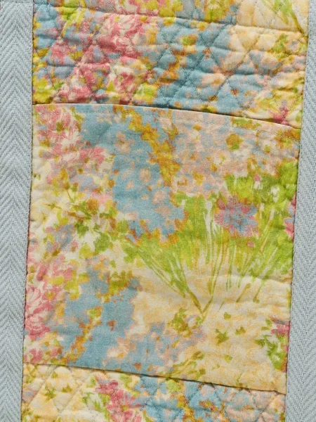 Geantă Loveshackfancy cu model floral cu imagine verde