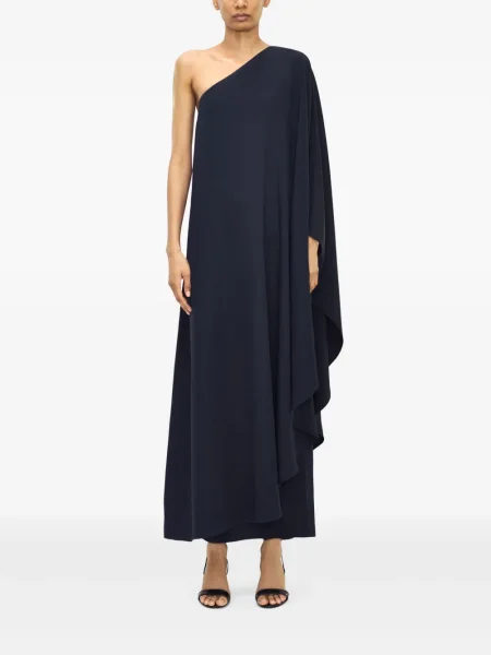 Rochie midi Adam Lippes albastru