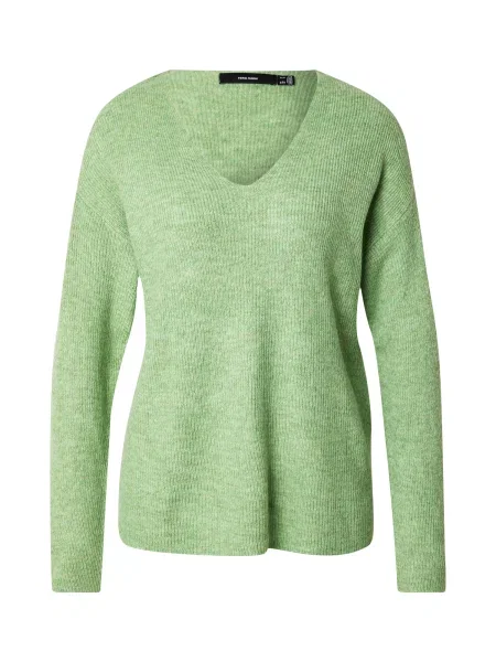 VERO MODA Pulover VMLefile amestecat verde
