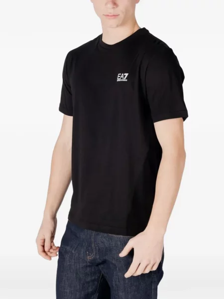 Μπλούζα Ea7 Emporio Armani με σχέδιο μαύρο