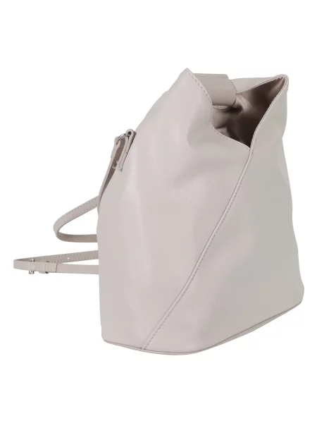 Torebka crossbody Mm6 Maison Margiela skórzana szara