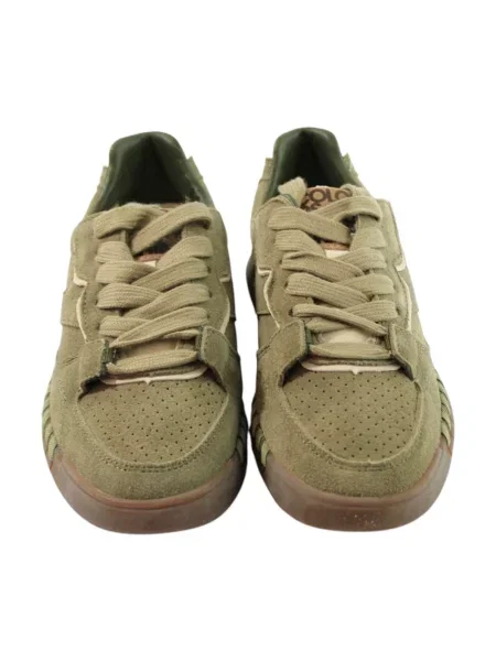 Sneakersy Colors Of California zamszowe zielone