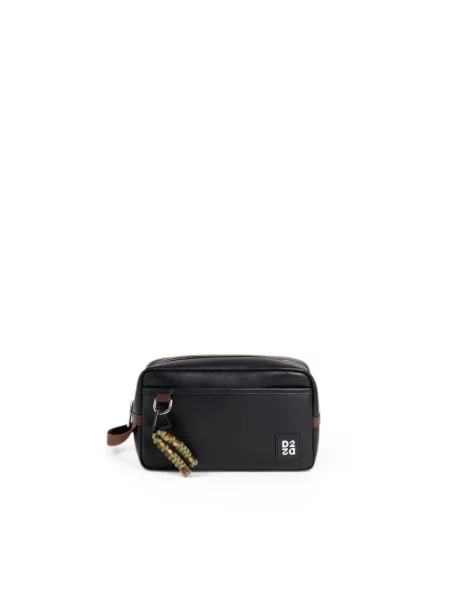Pungă cosmetică Dsquared2 negru