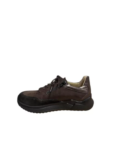 Sneakersy Wolky skórzane brązowe