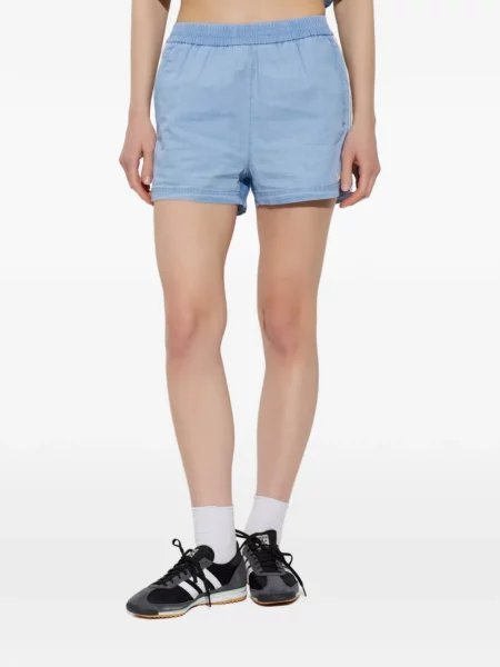 Tigriscsíkos póló Adidas nyomtatás fekete