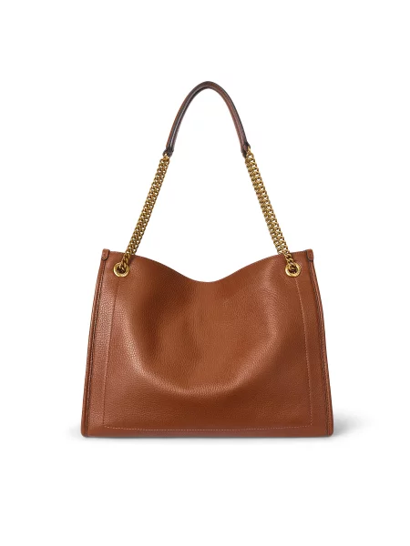 Shopper torbica Lauren Ralph Lauren rjava