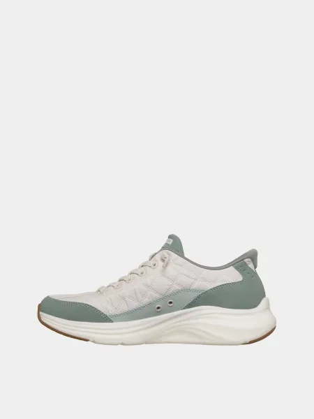Кожаные повседневные кроссовки Skechers белые