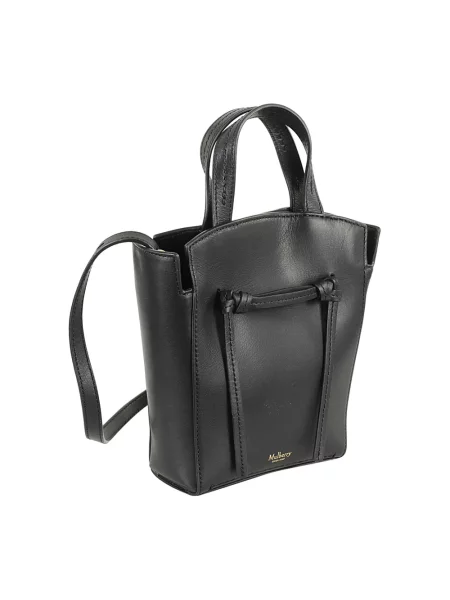 Shopperka Mulberry skórzana czarna