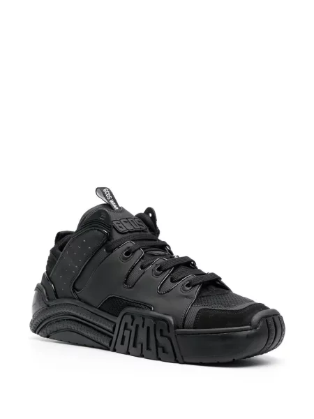 Sneakerși Gcds cu șireturi din dantelă negru