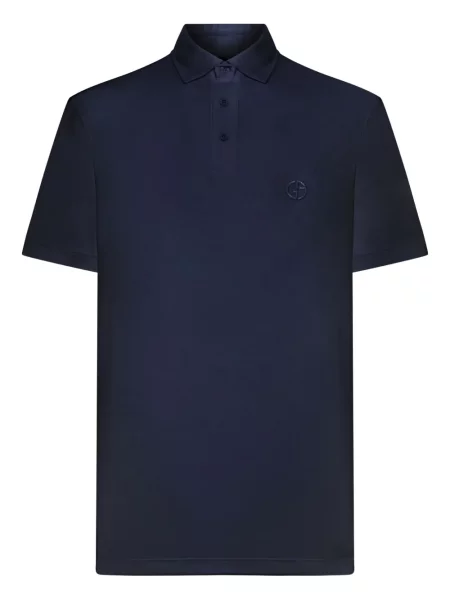 Tricou polo Giorgio Armani albastru