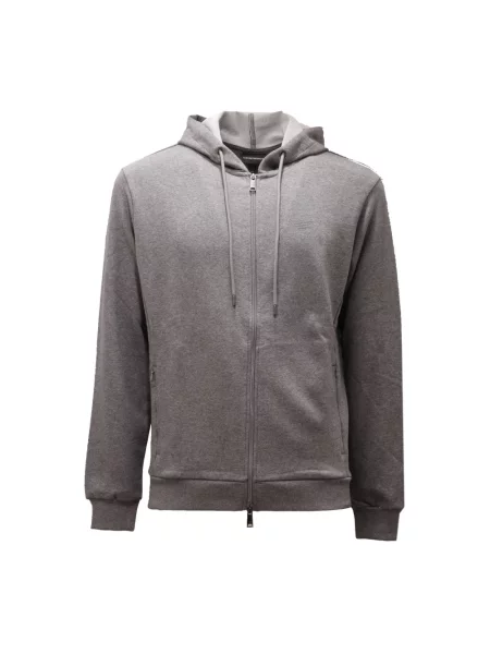 Bluza rozpinana Armani w kolorze melanż szara