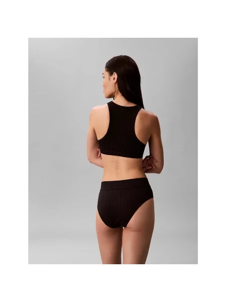 Bez podšívky bralet Calvin Klein Jeans čierna