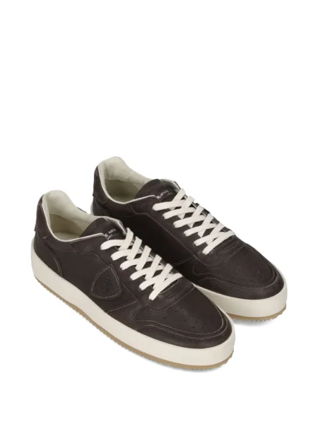 Sneakerși Philippe Model Paris din piele maro