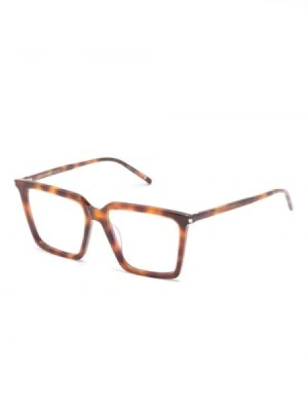 Saulės akiniai Saint Laurent Eyewear ruda
