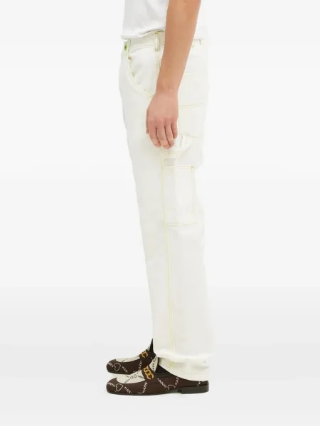 Pantaloni Stan Ray alb