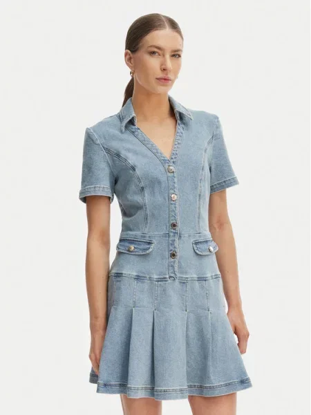 Morgan Rochie de blugi celest albastru