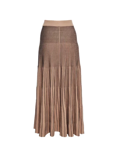 Fustă midi Mm6 Maison Margiela tricotate