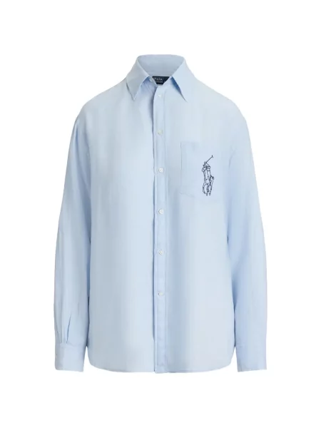 Кожени чорапи Polo Ralph Lauren с отворена пета с пейсли десен бяло