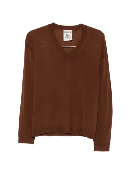Pulover Semicouture maro