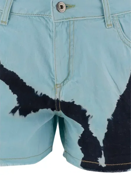 Τζιν σορτς Don't @ Me γραβάτες μπλε