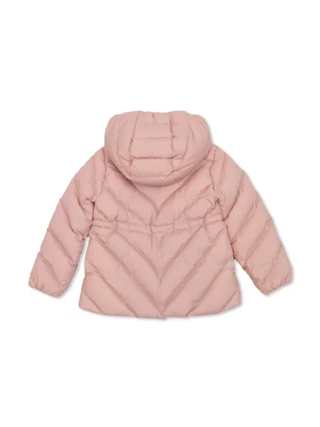Kurtka dziecięca Moncler Enfant różowa
