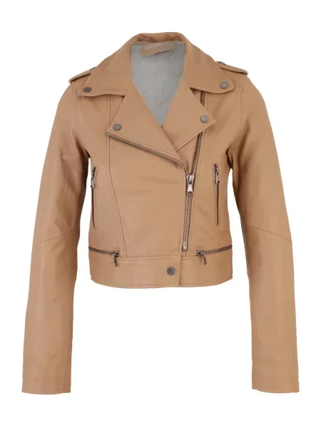 OAKWOOD Geacă de primăvară-toamnă mokka maro